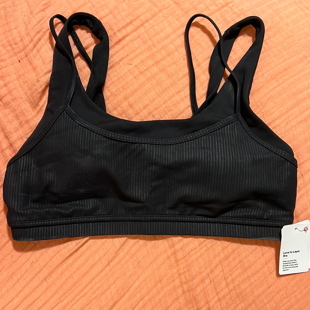 Lululemon love to layer bra